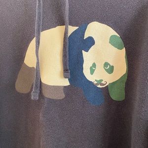 Enjoi Panda Brown Hoodie
